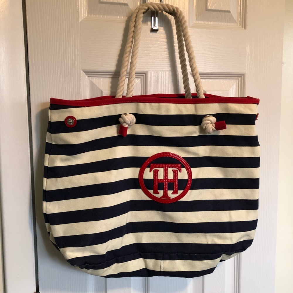TOMMY HILFIGER Nautical Beach/Pool Bag